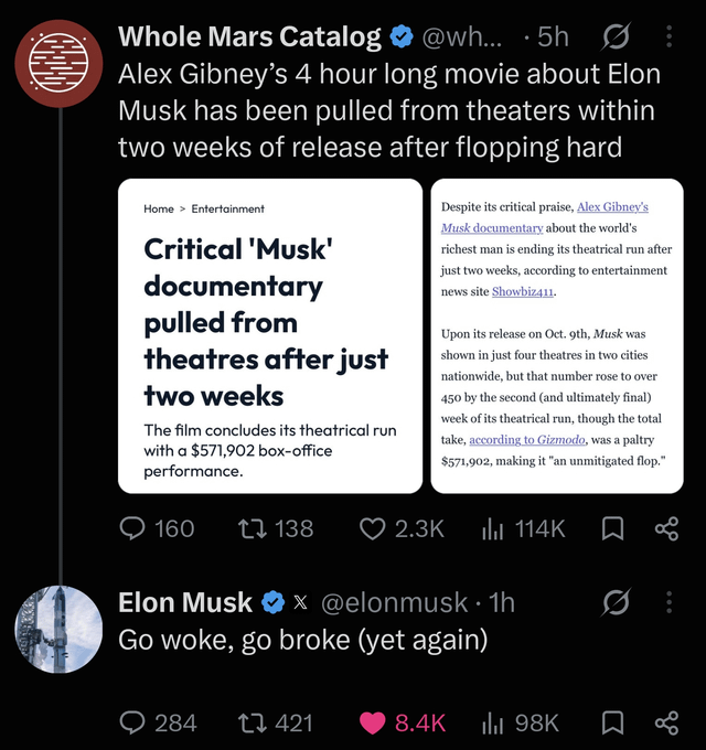 Go woke go broke!