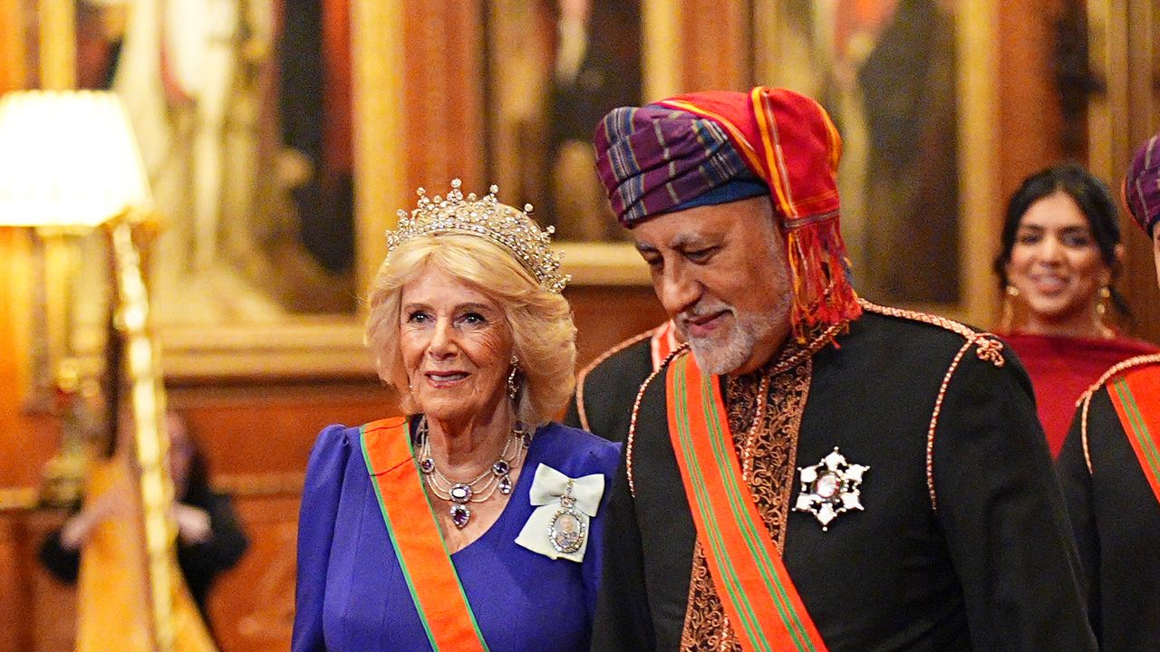 The mystery of Queen Camilla's state banquet necklace