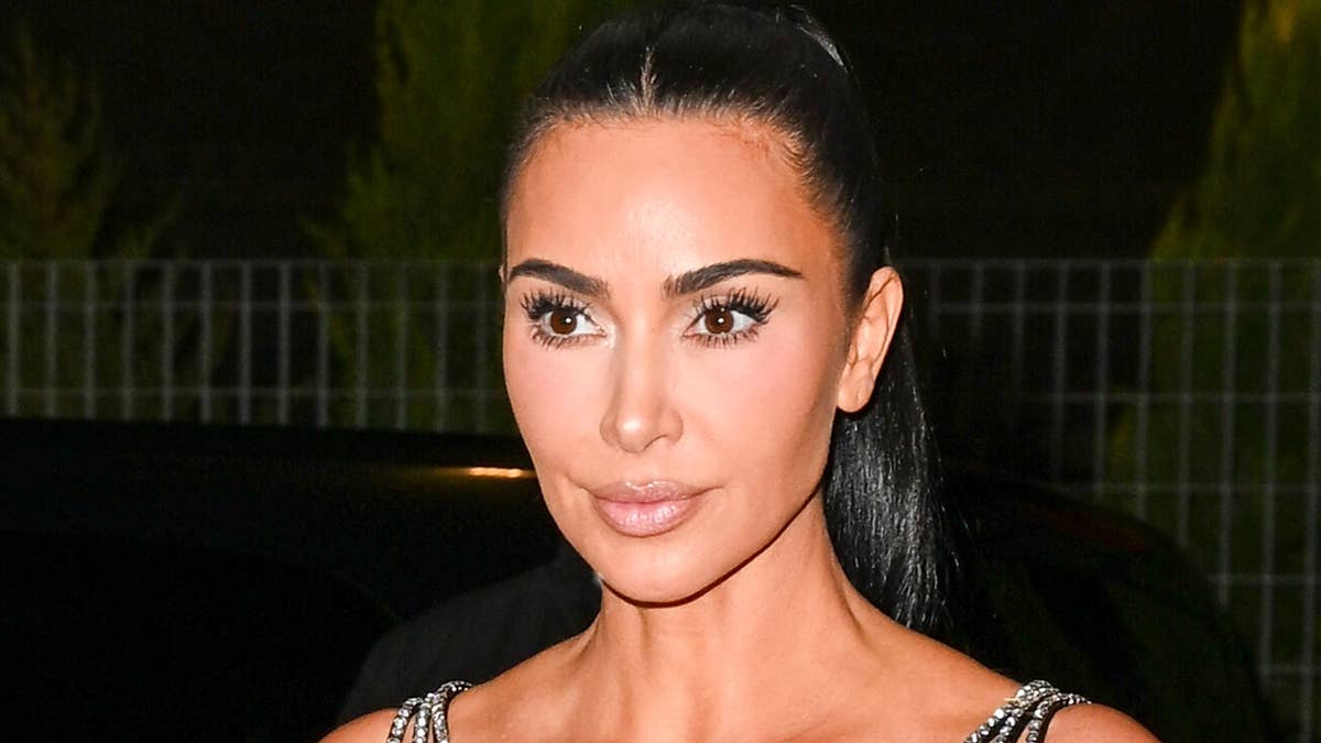 Kim Kardashian, 46, turns heads in sheer lace gown and dazzling crystal bra during Rome outing