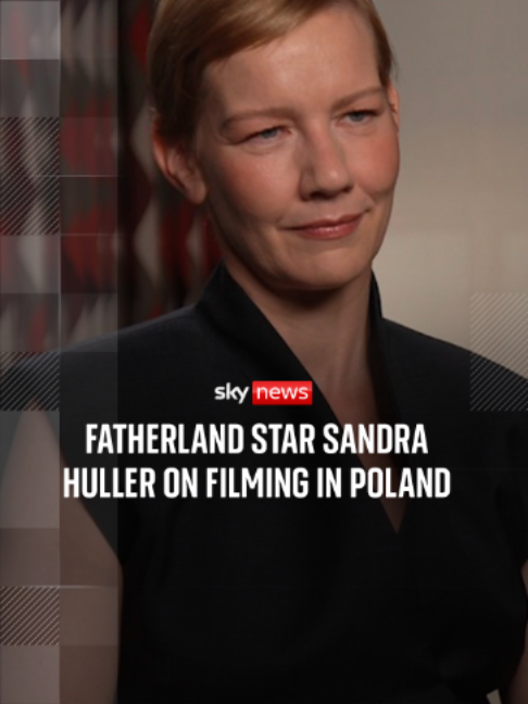 Sandra Huller says it was a "smart decision" by director Pawel Pawlikowski to film Fatherland in Poland. Fatherland is a father-daughter drama based on Nobel laureate Thomas Mann's return to Germany in 1949 after he fled from the Nazis to America before the Second World War. #fatherland #entertainmant #sandrahuller