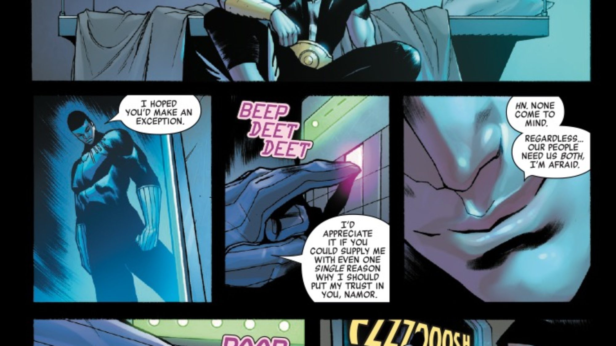 Black Panther / Namor: Doomed #2 Preview: A Hell of a Road Trip