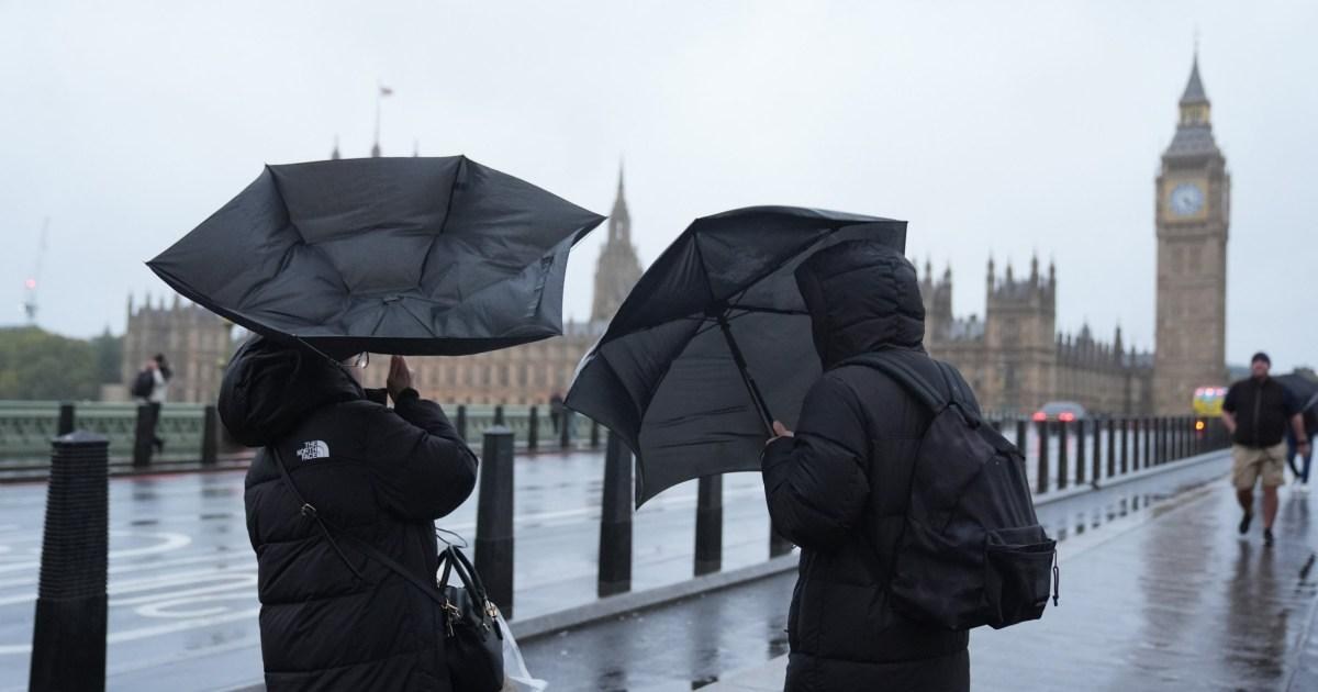 Map shows areas affected by new ‘danger to life’ weather warning days after Storm Boelo