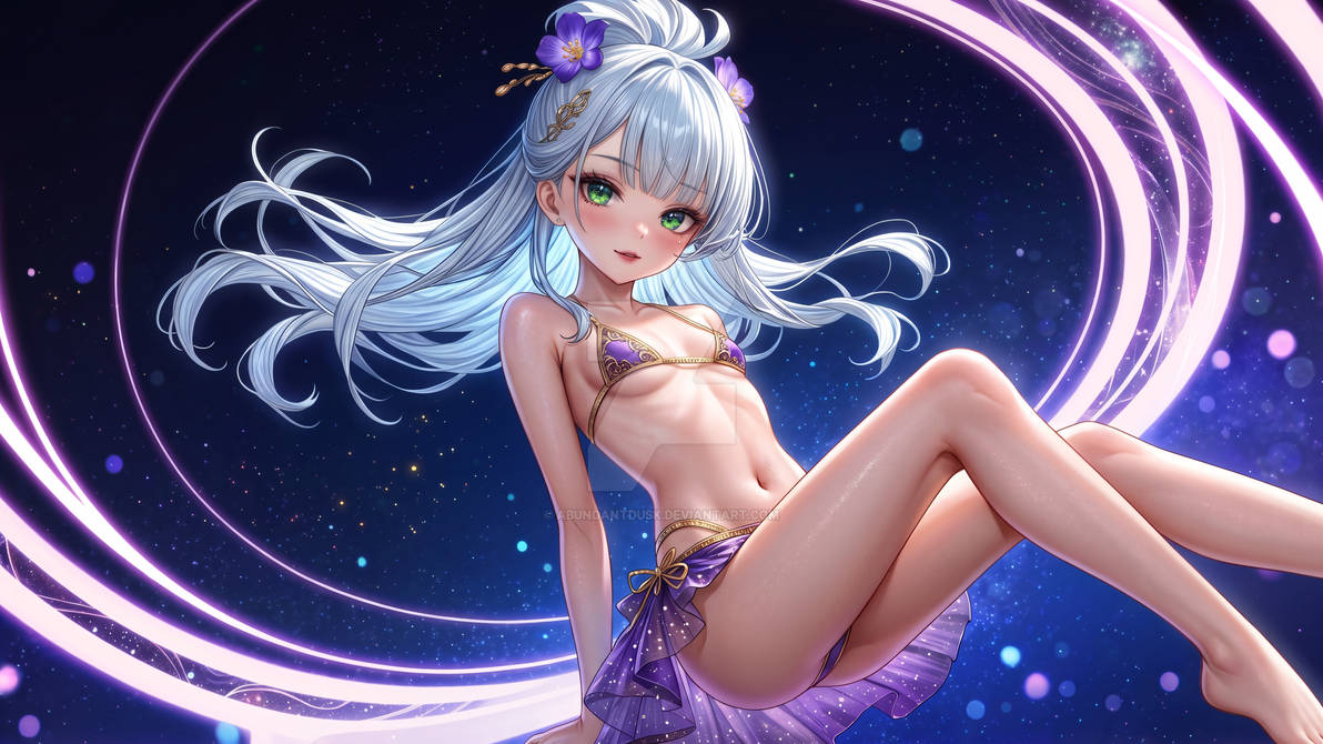 Nebula Ribbon | Adoptable #447 by AbundantDusk on DeviantArt