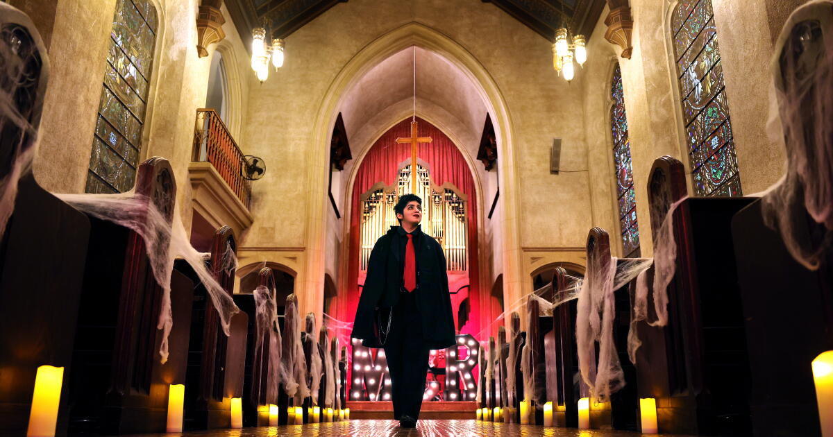 A church, a casket and My Chemical Romance: inside L.A.'s fan tribute