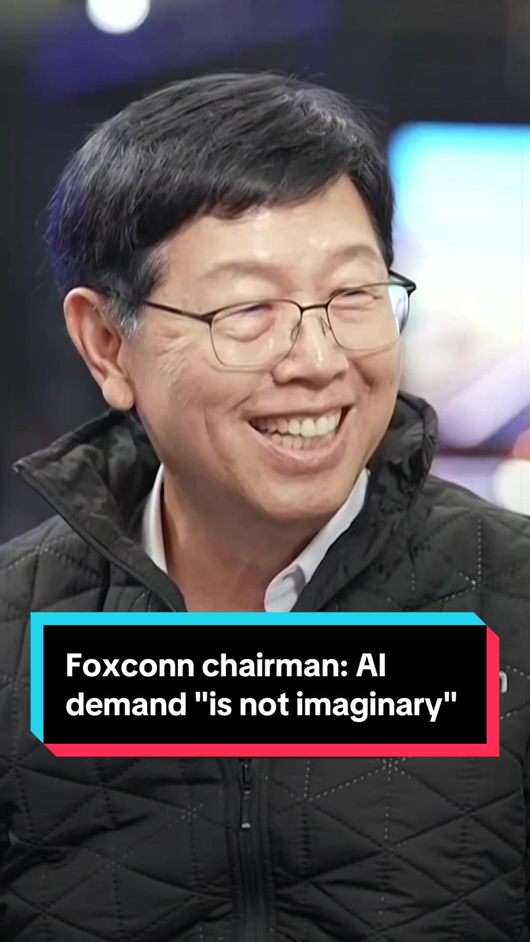 "This is not fake demand, this is not imaginary demand." Hon Hai chairman Young Liu says AI demand "is real" and a "good problem," as his company, also known as Foxconn, aims to capture half the AI server marker within two years. #AI #tech #business #investing #finance